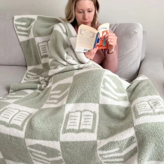 The Bookish Blanket-Sage