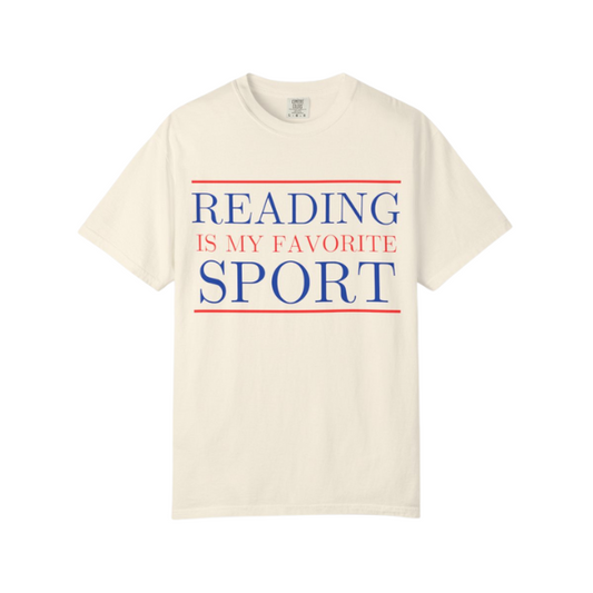 Reading Is My Favorite Sport Tee