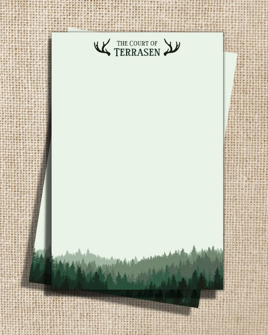 "The Court of Terrasen" Notepad