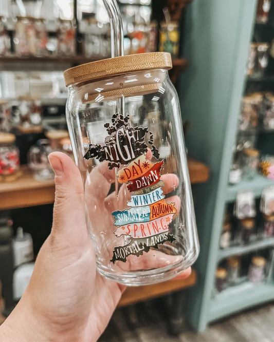 ACOTAR Map Glass Cup