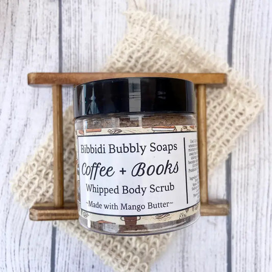 Coffee and Books Whipped Sugar Scrub