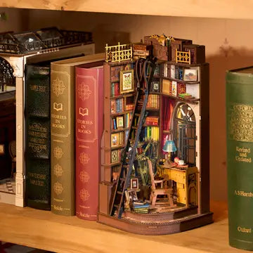 Diy Book Nook Kit: Silent Corner Study