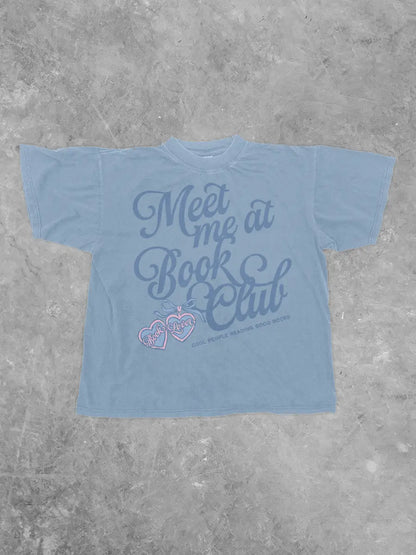 Meet Me at Book Club Boxy Tee (Clandestine Underground)
