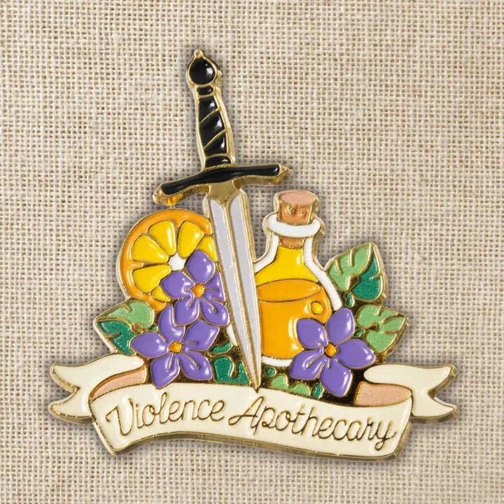 Violence Apothecary Enamel Pin | Fourth Wing