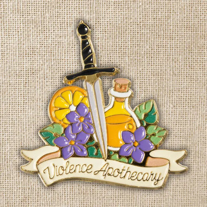 Violence Apothecary Enamel Pin | Fourth Wing