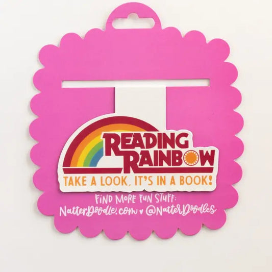 Reading Rainbow Magnetic Bookmark
