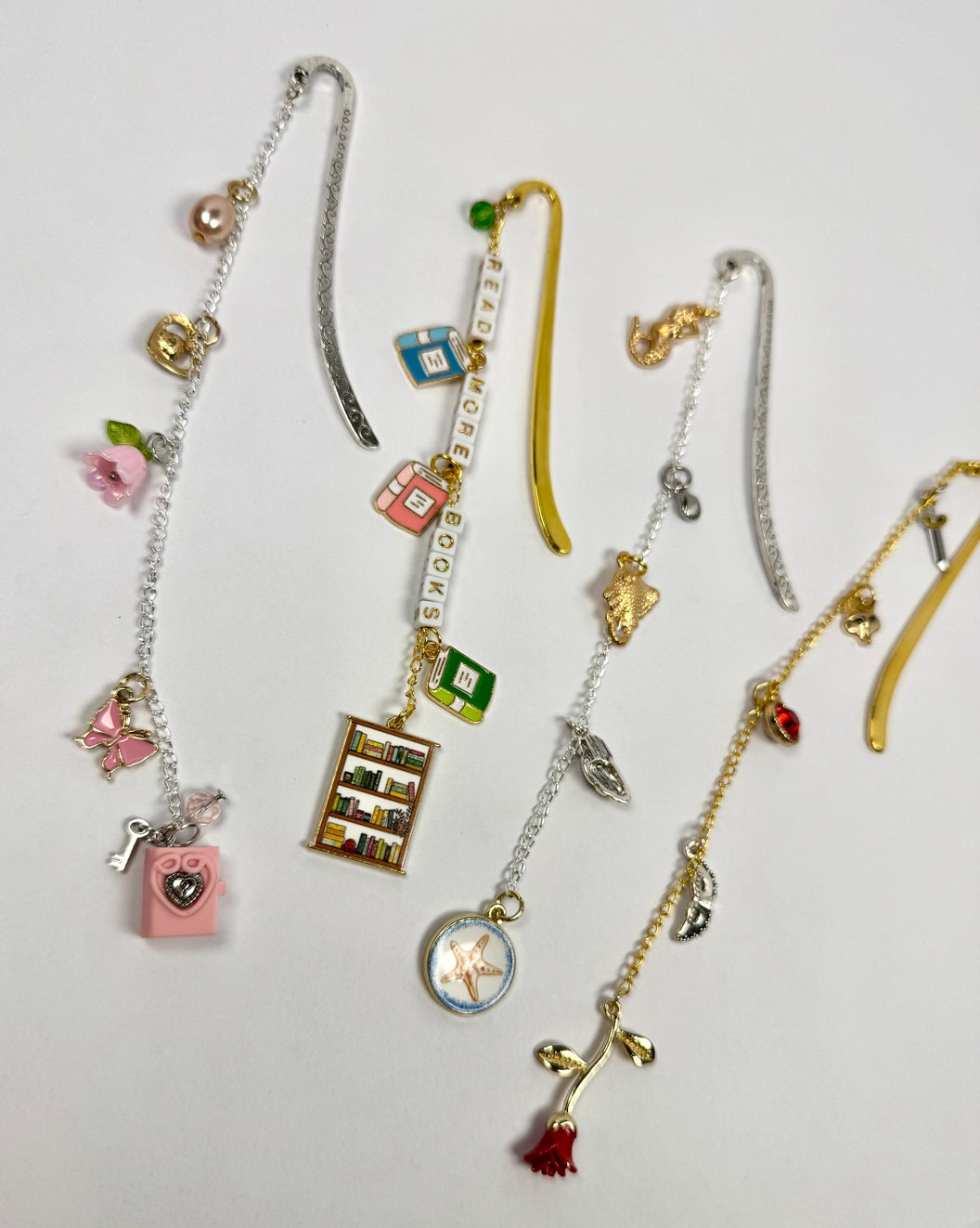 Assorted Book Charms