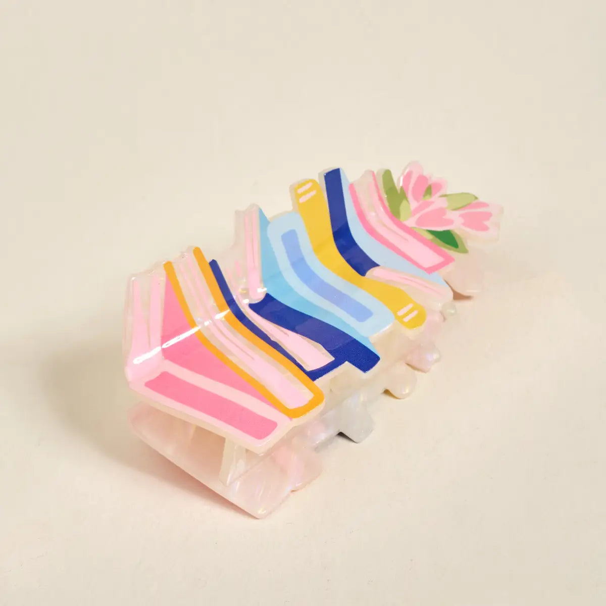 Book Nook Claw Clip