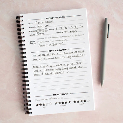 Book Review Reading Journal - Silly Little Journal