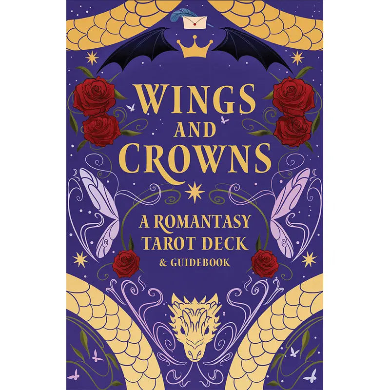 Wings and Crowns: A Romantasy Tarot Deck