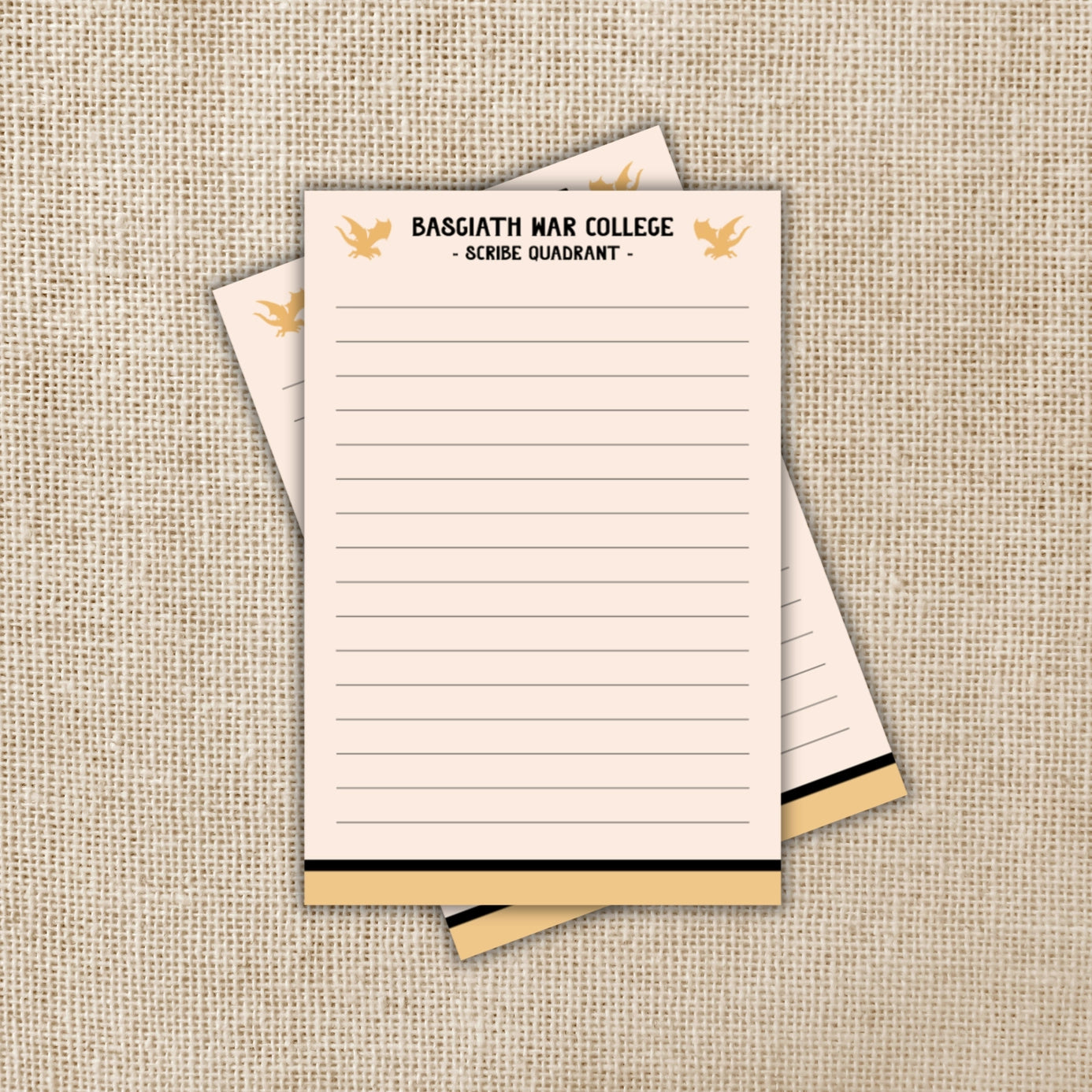 Basgiath War College Scribe Quadrant Notepad