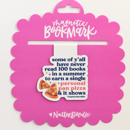 Book It Personal Pan Pizza Magnetic Bookmark