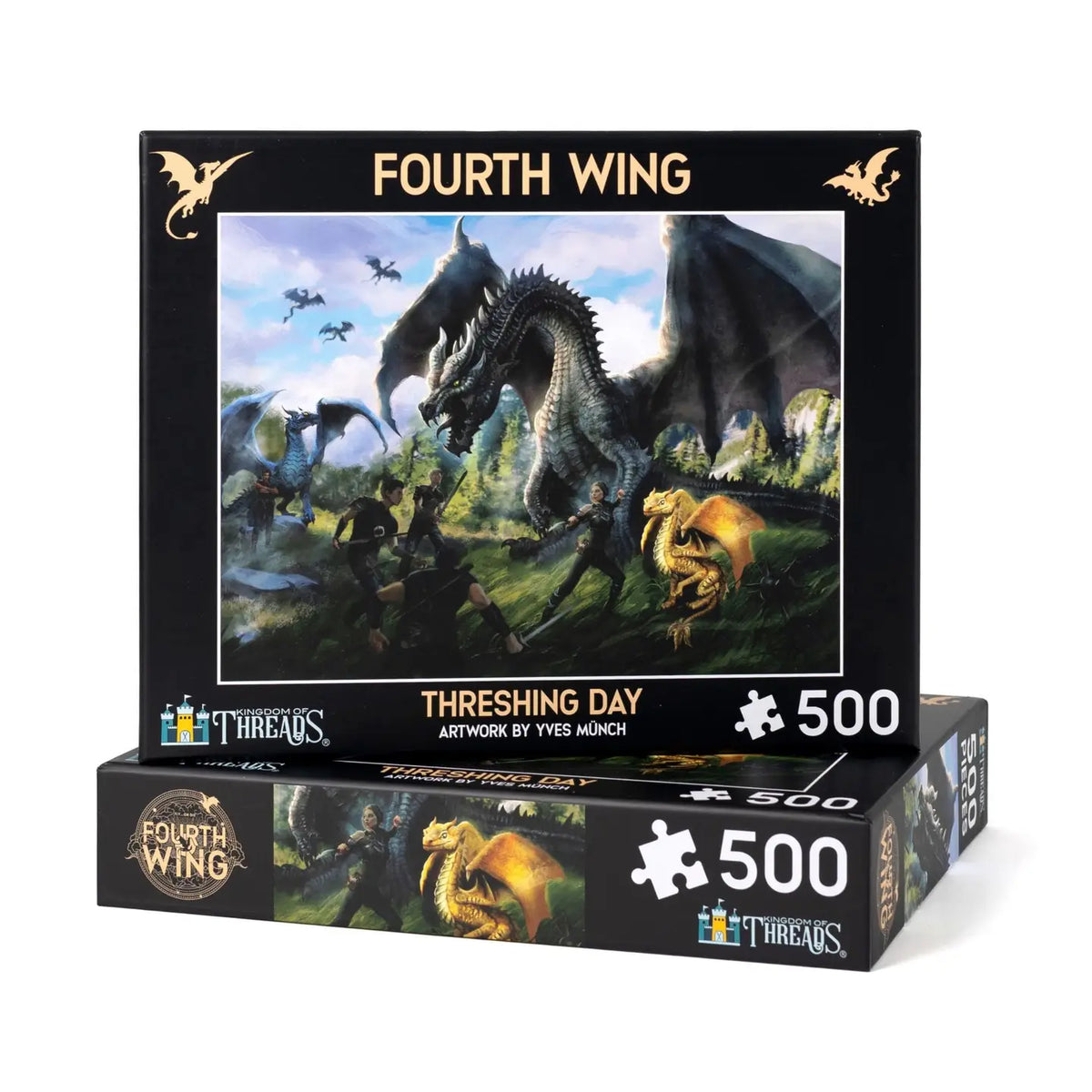Threshing Day 500-Piece Puzzle