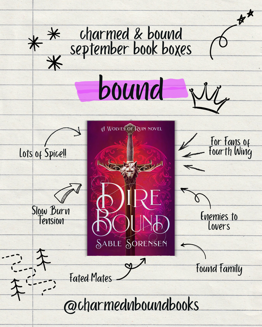 Charmed & Bound's Monthly Bound Box