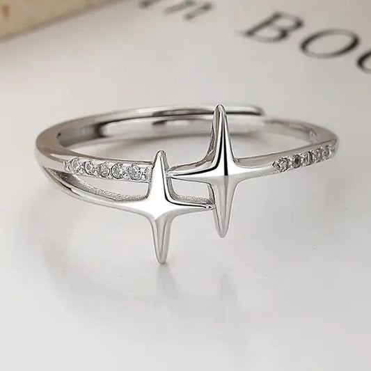Dainty Star Stacking Ring