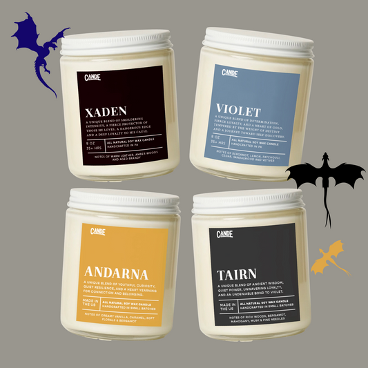 Fourth Wing Candle Collection